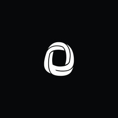 Creative Innovative Initial O logo. O Letter Minimal luxury Monogram. Professional initial design. Premium Business typeface. Alphabet symbol and sign.