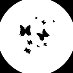 moon and bats