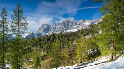 Dachstein-Südwand frisch angezuckert