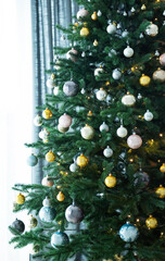 Christmas tree with decorations