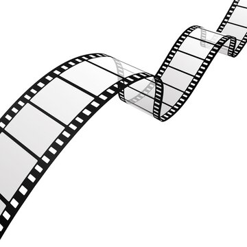 movie or photographic film strip roll background