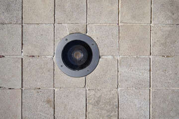 Built in waterproof Inground LED luminaire sidewalk light