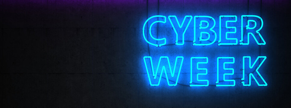 Neon Sign Cyber Week