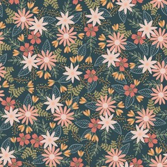 Pastel Oasis Seamless Pattern Design
