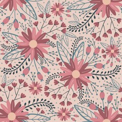 Prettier in Pink Seamless Pattern Design