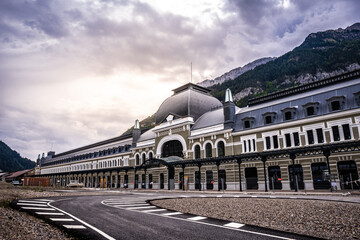 Estación Internacional de Canfranc, Huesca, España
