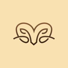 Ram Head Logo