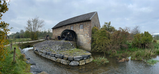 The Volmolen water mill around Epen