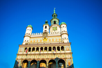 Traditional Cathedral building in Poznan, Poland