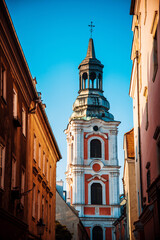 Fototapeta na wymiar Traditional Cathedral building in Poznan, Poland