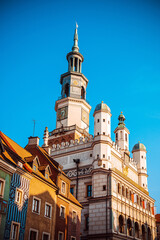 Fototapeta premium Street view of Old Town, Poznan, Poland