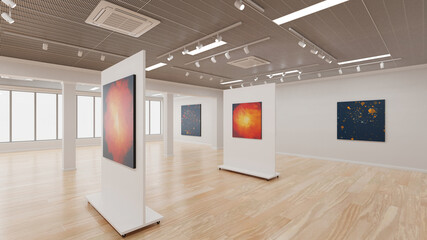 Art Museum Gallery Interior 14