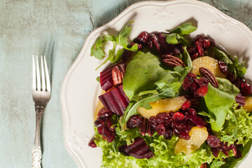 ensalada de arandano