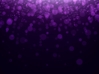 Purple defocused lights on a dark background.
