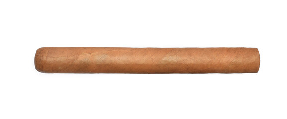 Cigar tobacco long new isolated on white
