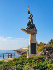 Obraz premium Vega Baja del Segura - Torrevieja - Estatuas - Hombre del Mar