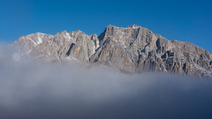 mist over the mountains