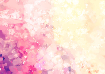 ピンク色のキラキラテクスチャ背景
