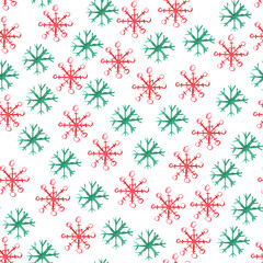 Watercolor Christmas Tree Seamless Pattern Surface Design