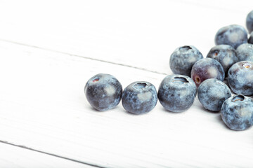 Blueberry isolated on white background