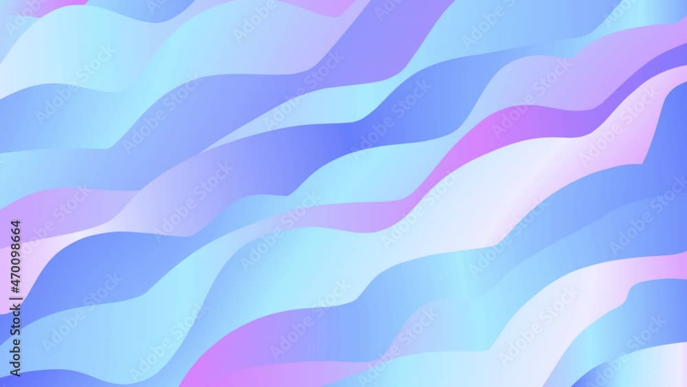 Poster abstract gradient seamless looped animation background. flowing fluid waves. glow gradient. screensa