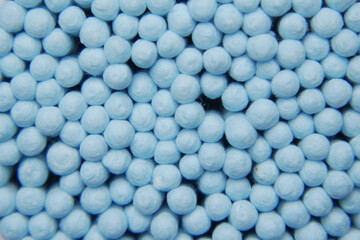 ear cotton bar in a plastic packet ,