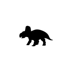 Dinosaur silhouette