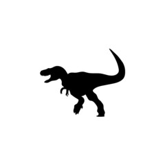 Dinosaur silhouette