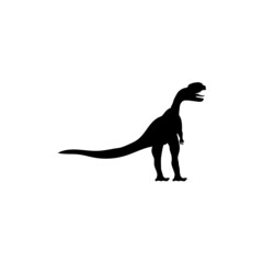 Dinosaur silhouette