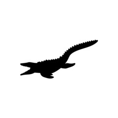 Dinosaur silhouette