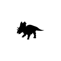 Dinosaur silhouette