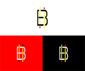 HB letter vector logo art