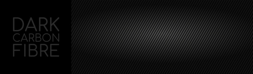 Nice dark carbon fibre background pattern design. Subtle gray lines of strong light weight woven fabric. Bulletproof material