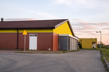 Industrial premises, real estate .