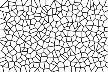 Obraz premium Stained Glass Line Background