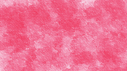 Fantasy smooth pink hand painted watercolor background with abstract color splash design and fringe bleed stains and blobs. Abstract colorful watercolor for background. Digital art painting.