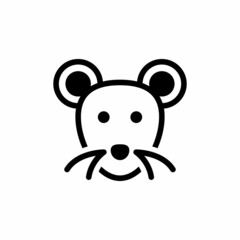 TEST MOUSE icon in vector. Logotype