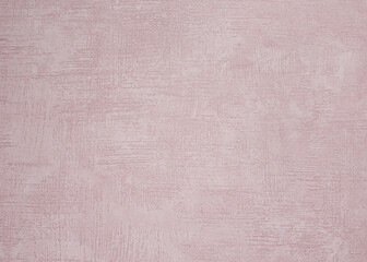 Pink color wall background cement paper texture. Wallpaper surface for design art work and interior or exterior. High quality abstract pattern can be used as winter season Christmas card backdrop.