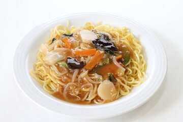 五目あんかけ焼きそば