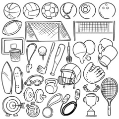 Sports Doodle Set