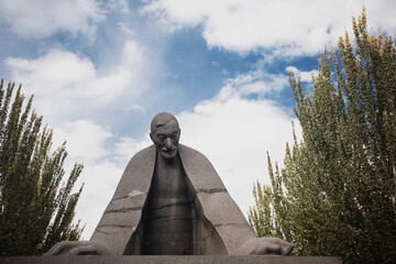 Monument to Alexander Tamanyan in Armenia, the city of Yerevan