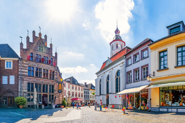 Altstadt, Xanten, Nordrhein-Westfalen, Deutschland 