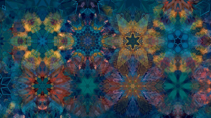 Amazing background with very beautiful symmetrical shapes 