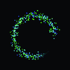 Heart burst. Frame love. Love vector illustration.