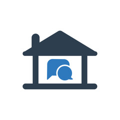 Chat customer support icon