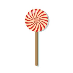 Lollipop Isolated on white background. Lollipop icon. 