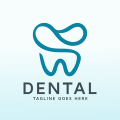 Female dentist elevating our logo
