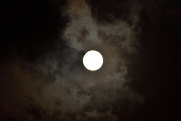 full moon in the night