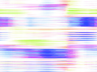 Pattern inspired by natural bio seamless line textures straight moody tie dye  background. Wavy irregular bleeding stripe  pattern. Atmospheric ombre distorted watercolor effect. 2023 colors summer  © PATTERN_SPIRIT