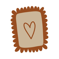 valentine's day, modern minimalist boho style design. love messages and cards, love symbol and magic elements